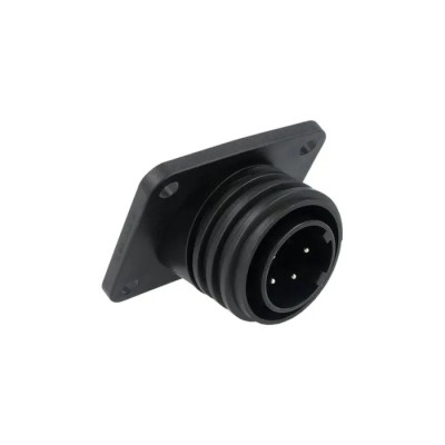 Bulgin Circular Connector, 10 Contacts, Flange Mount, Standard Size, Plug, Male, IP68 Rated, Buccaneer 900 Series PX0941/10/P