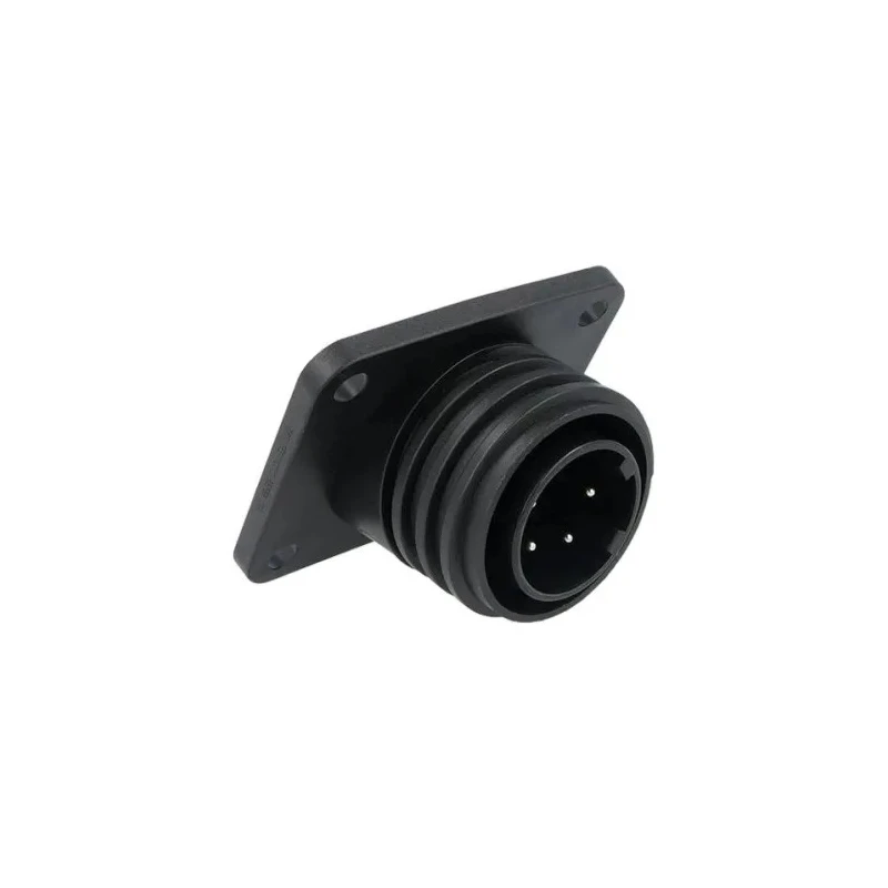 Bulgin Circular Connector, 10 Contacts, Flange Mount, Standard Size, Plug, Male, IP68 Rated, Buccaneer 900 Series PX0941/10/P