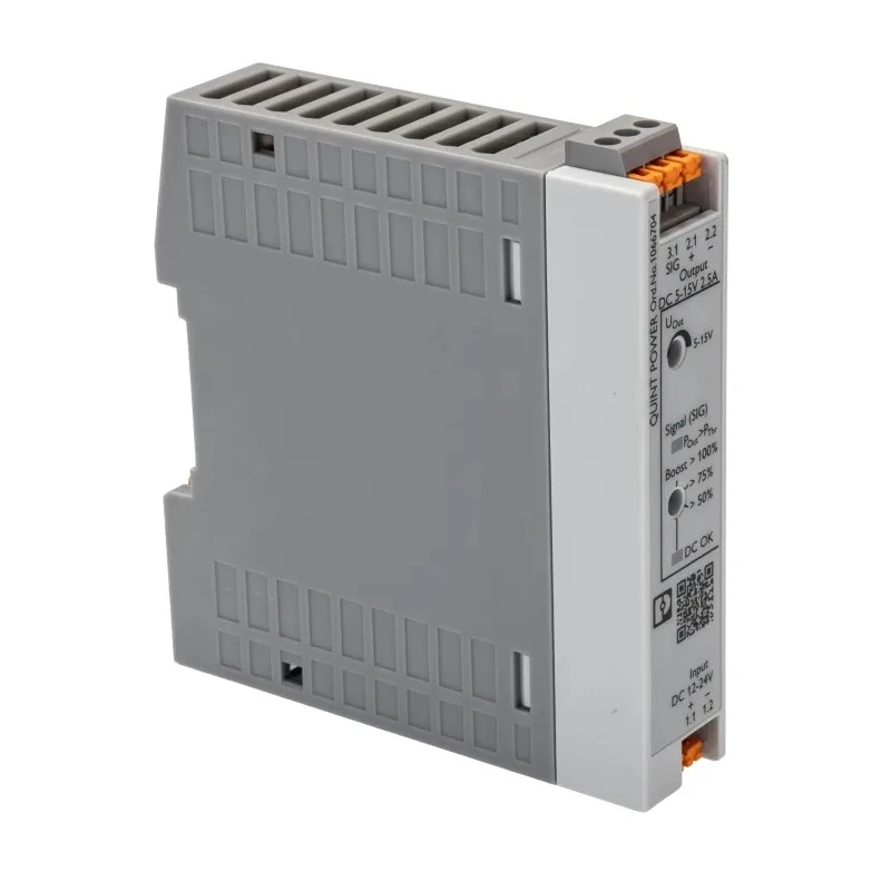 Phoenix Contact QUINT POWER DC/DC Converter 12V DC Output 2.5A 24V DC Input 30W DIN Rail Mount 1066704