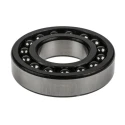 SKF Self-Aligning 2 Row Ball Bearing 35 mm ID, 72 mm OD, 17 mm Race Width, C3 Clearance, Non-Metallic Cage 1207 ETN9/C3