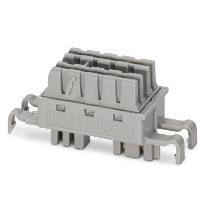 Phoenix Contact TBUS Series DIN Rail Bus Connector 1136500, Grey, RoHS Compliant, Accessory Type DIN Rail Bus Connector