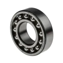 SKF Self-Aligning Ball Bearing 25 mm ID 52 mm OD 15 mm Width Non-Metallic Cage Steel Balls Open Type 2 Row C3 1205 ETN9/C3