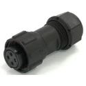 RS PRO Circular Connector Cable Mount 4 Contacts 17 mm Female Plug Threaded Interface IP68 500V 15A 233-8253