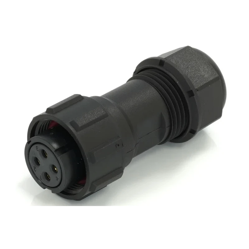 RS PRO Circular Connector Cable Mount 4 Contacts 17 mm Female Plug Threaded Interface IP68 500V 15A 233-8253