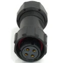 RS PRO Circular Connector Cable Mount 4 Contacts 17 mm Female Plug Threaded Interface IP68 500V 15A 233-8253