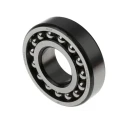SKF Self-Aligning Ball Bearing 35 mm ID 80 mm OD 2 Row Non-Metallic Cage Open End 1307 EKTN9/C3
