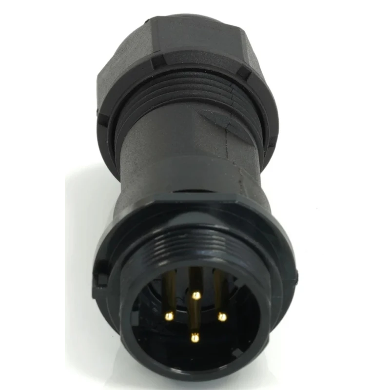 RS PRO Circular Connector, 4 Contacts, Cable Mount, 17 mm, Socket, Male, IP68, 15A, 500V 233-8255