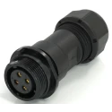 RS PRO Circular Connector, 4 Contacts, Cable Mount, 17 mm, Socket Female, IP68, 15A Current, Threaded Interface 233-8257