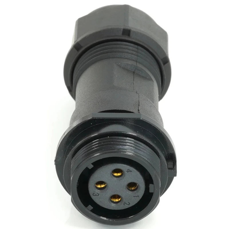 RS PRO Circular Connector, 4 Contacts, Cable Mount, 17 mm, Socket Female, IP68, 15A Current, Threaded Interface 233-8257