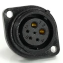 RS PRO Circular Connector, 6 Contacts, Flange Mount, 21 mm Size, Socket Female, Threaded Interface, IP68 Rated 233-8305