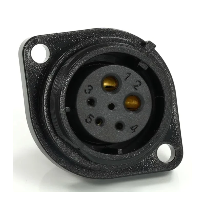 RS PRO Circular Connector, 6 Contacts, Flange Mount, 21 mm Size, Socket Female, Threaded Interface, IP68 Rated 233-8305