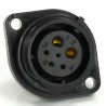 RS PRO Circular Connector, 6 Contacts, Flange Mount, 21 mm Size, Socket Female, Threaded Interface, IP68 Rated 233-8305