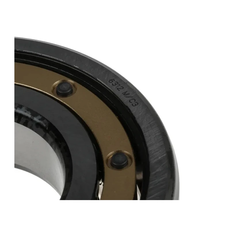 SKF Single Row Deep Groove Ball Bearing 60 mm ID, 130 mm OD, 31 mm Width, Machined Metal Cage, Steel Balls 6312 M/C3