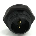 RS PRO Circular Connector, 2 Contacts, Rear Mount, 21 mm Socket, Male, Threaded, IP68, 500V, 30A 233-8310