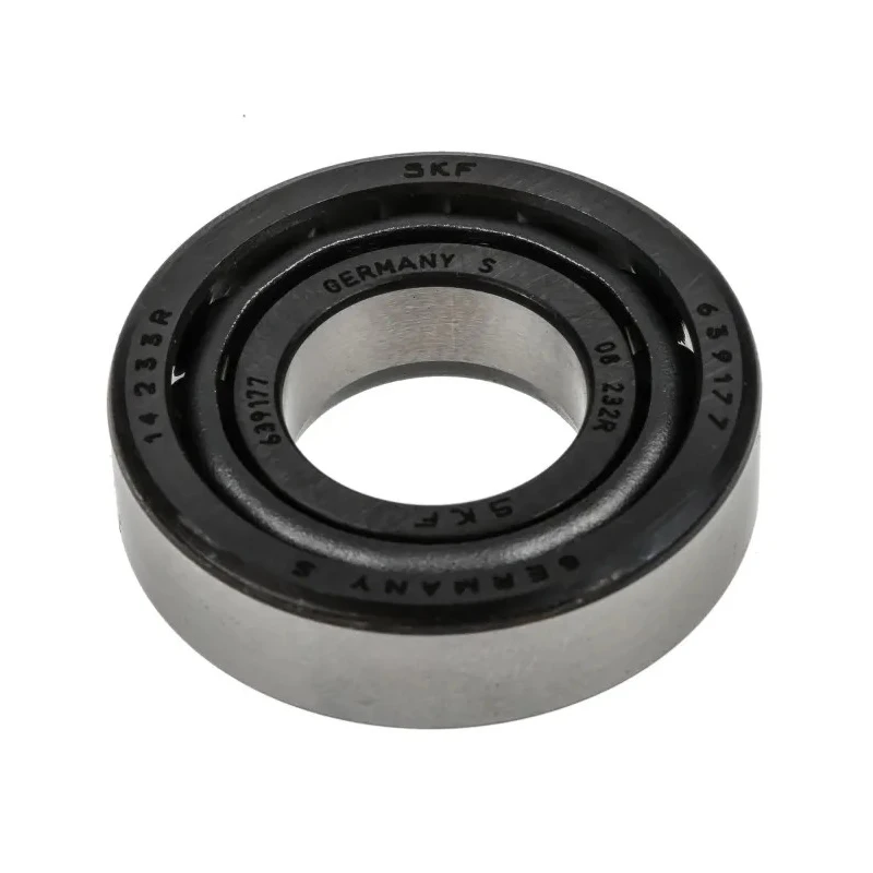 SKF Single Row Tapered Roller Bearing, 20 mm ID, 43 mm OD, Steel Rollers, Sheet Metal Cage, Model 639177
