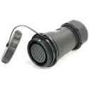 RS PRO Circular Connector, 35 Contacts, Cable Mount, Socket Female, 29 mm, IP68 Rated, 400V, 5A, Threaded Mating 233-8356