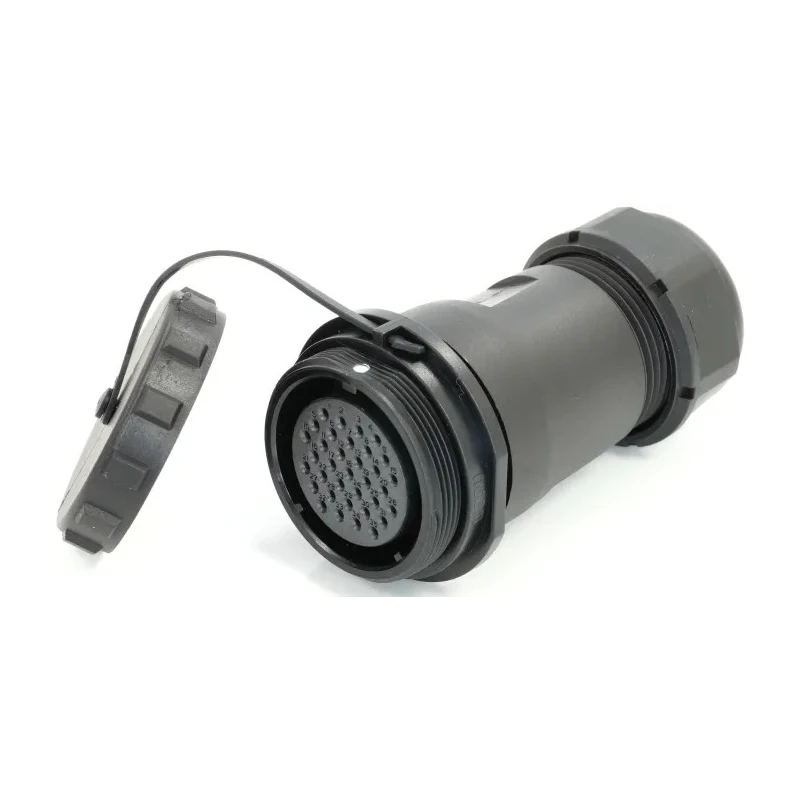 RS PRO Circular Connector, 35 Contacts, Cable Mount, Socket Female, 29 mm, IP68 Rated, 400V, 5A, Threaded Mating 233-8356