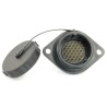RS PRO Circular Connector, Flange Mount, 35 Contacts, 29 mm Size, Socket Male, IP68 Rated, 400V, 5A, Threaded Mating 233-8362