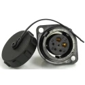 RS PRO Circular Connector 6 Contacts Flange 21 mm Socket Female IP67 500V 30.5A 233-8399