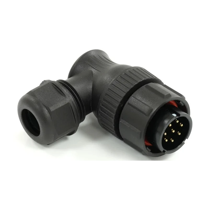 RS PRO Circular Connector 8 Contacts Cable Mount Plug Male 21 mm, 500V, 10A, IP67 233-8405