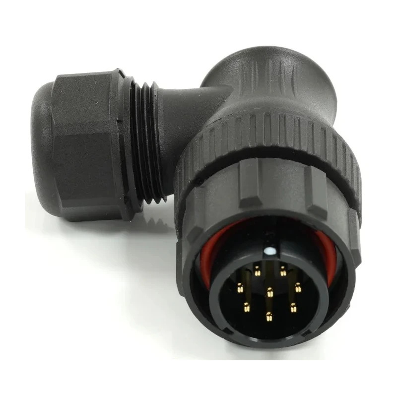 RS PRO Circular Connector 8 Contacts Cable Mount Plug Male 21 mm, 500V, 10A, IP67 233-8405