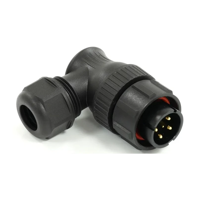 RS PRO Industrial Circular Connector 6 Contacts Cable Mount 21 mm Plug Male IP67 233-8404