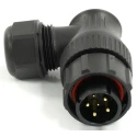 RS PRO Industrial Circular Connector 6 Contacts Cable Mount 21 mm Plug Male IP67 233-8404