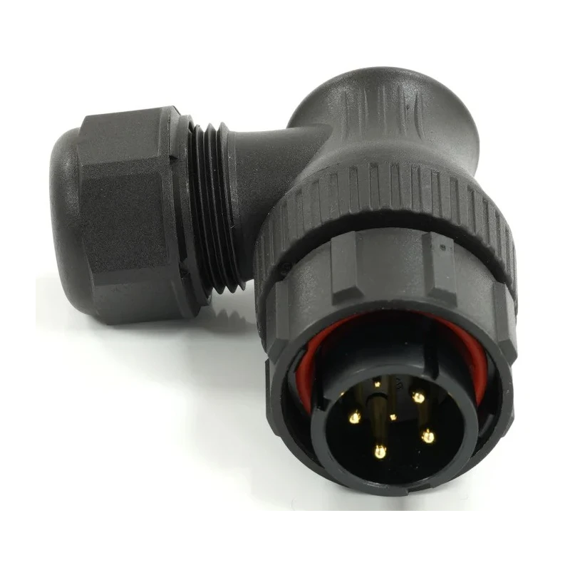 RS PRO Industrial Circular Connector 6 Contacts Cable Mount 21 mm Plug Male IP67 233-8404