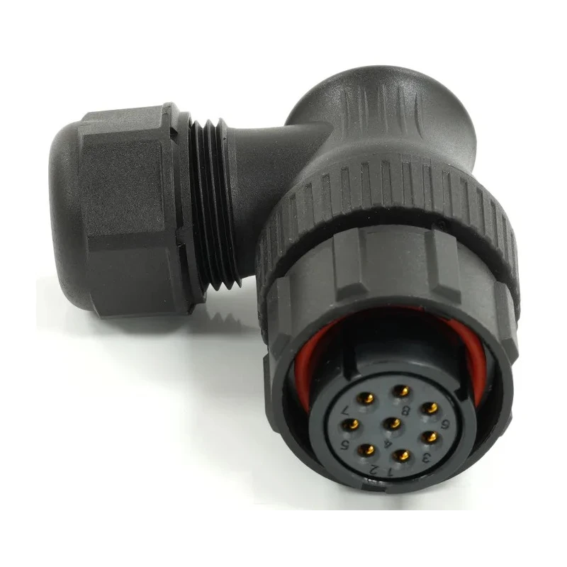 RS PRO Circular Connector 8 Contacts Cable Mount Plug Female Bayonet IP67 500V 10A 21 mm 233-8409