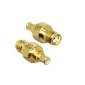 Linx Straight Coaxial Adapter SMA Socket to MCX Plug Cable Mount Gold Plated 0 to 6 GHz ADP-SMAF-MCXM