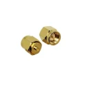 Linx Straight Coaxial Adapter SMA Plug to MHF Jack 0 to 6 GHz Gold Plated ADP-SMAM-UFLF