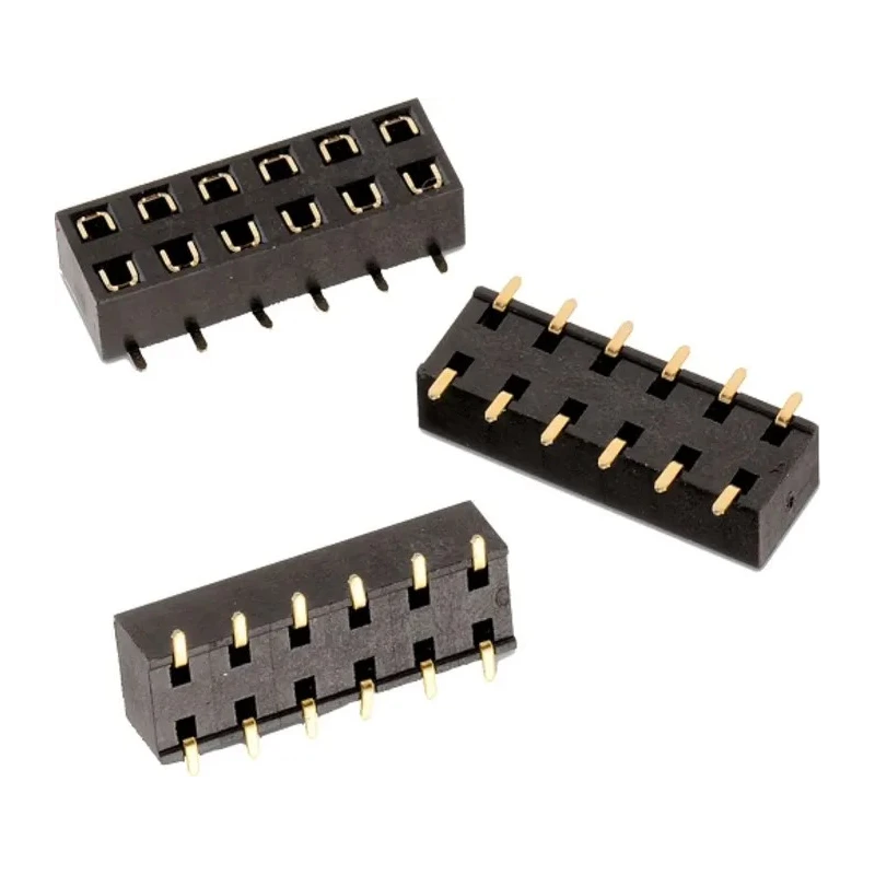 Wurth Elektronik Bottom Entry Surface PCB Socket 34-Contact 2 Row 2.54 mm Pitch 500V WR-PHD Series 610034243021