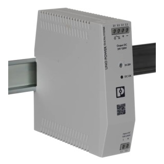Phoenix Contact UNO POWER Switched Mode DIN Rail Power Supply 240V AC Input 24V DC 5 A Output 120W 1110466