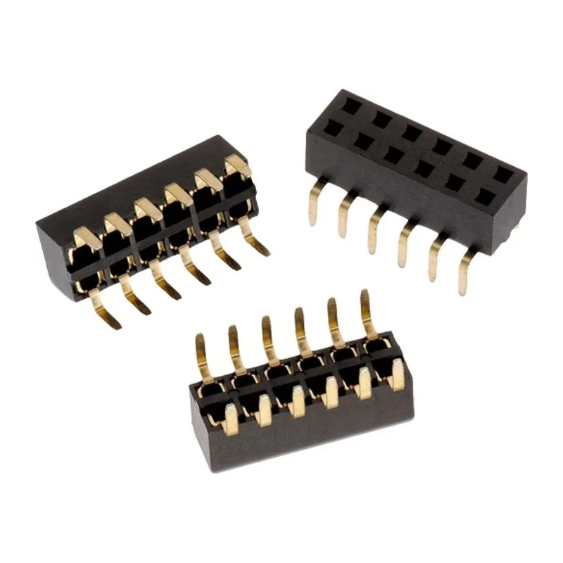 Wurth Elektronik WR-PHD Series Bottom Entry Through Hole PCB Socket 8-Contact 2 Row 2.54 mm Pitch 500V 3A 613008216921