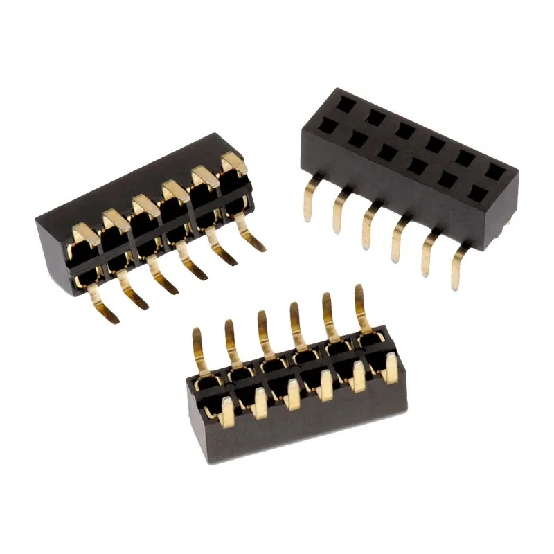 Wurth Elektronik WR-PHD Series Bottom Entry Through Hole PCB Socket 8-Contact 2 Row 2.54 mm Pitch 500V 3A 613008216921