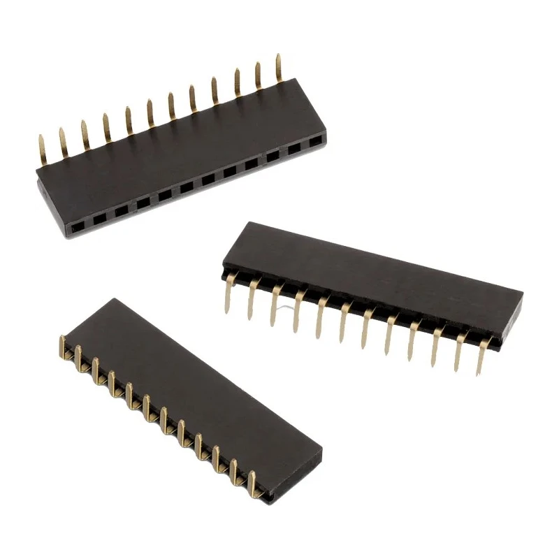 Wurth Elektronik Angled Through Hole PCB Socket 20-Contact 1 Row 2.54 mm Pitch 3A WR-PHD Series 613020143121