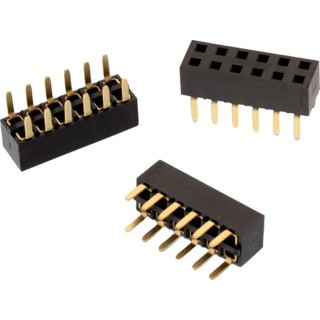 Wurth Elektronik WR-PHD Series Bottom Entry PCB Socket 32-Contact, 2 Row, 2.54 mm Pitch 61303225721