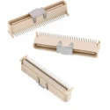 Wurth Elektronik WR-BTB Series Vertical Surface PCB Header, 64 Contacts, 1 mm Pitch, 1 Row, Shrouded 658158303064