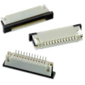 Wurth Elektronik WR-FPC 1 mm Pitch 28 Way Horizontal Female FPC Connector, ZIF Bottom Contact 68612814422