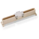 Wurth Elektronik WR-BTB Series Vertical Surface PCB Socket, 64-Contact, 1 Row, 1 mm Pitch, 100V, 1A, Solder 658107303064
