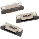 Wurth Elektronik WR-FPC 0.5 mm Pitch 26 Way Horizontal Female FPC Connector ZIF Top Contact 68712614022