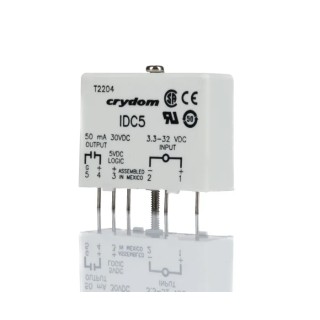 Crydom IDC Series Interface Relay Module PCB Mount, 110V AC/DC Coil Voltage, 34mA Coil Current IDC5