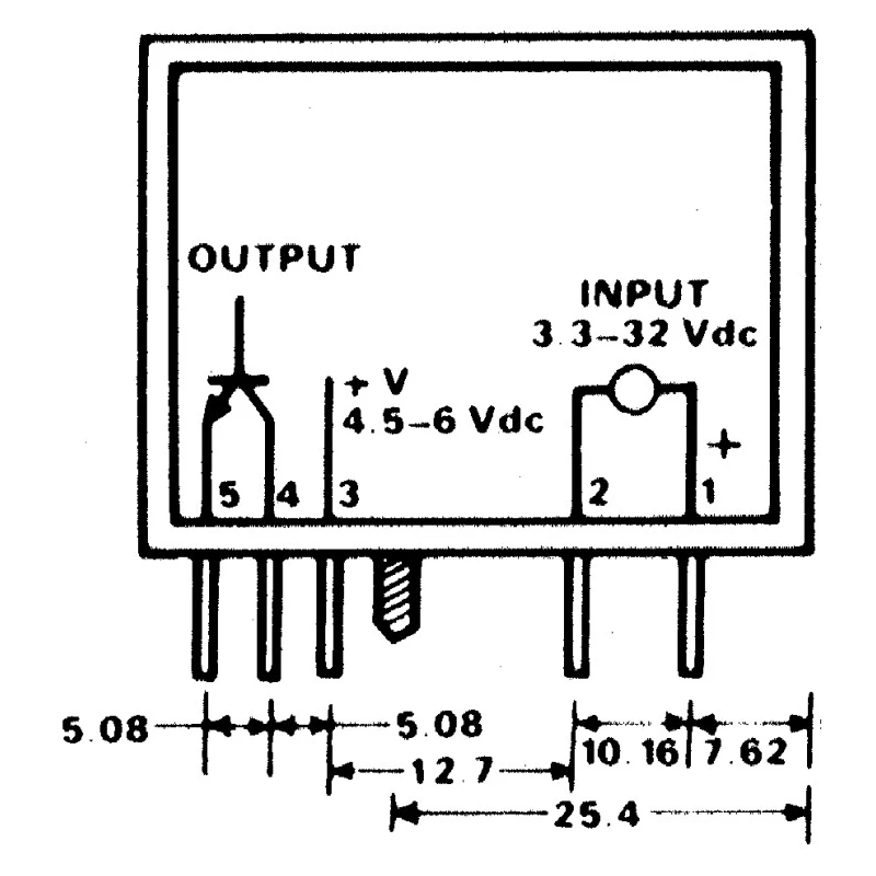 Crydom IDC Series Interface Relay Module PCB Mount, 110V AC/DC Coil Voltage, 34mA Coil Current IDC5