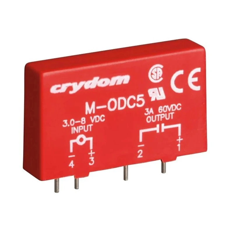 Crydom M Series Interface Relay Module, PCB Mount, 5V DC Coil, 18mA, 3.5A Current Rating OCD5
