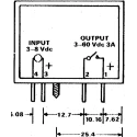 Crydom M Series Interface Relay Module, PCB Mount, 5V DC Coil, 18mA, 3.5A Current Rating OCD5