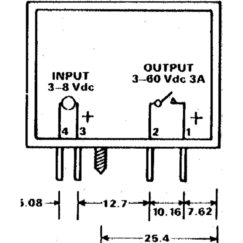 Crydom M Series Interface Relay Module, PCB Mount, 5V DC Coil, 18mA, 3.5A Current Rating OCD5