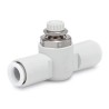 SMC AS100 Series Steel Speed Controller, Inlet Female, Outlet Female, Maximum Operating Pressure 1 Mpa