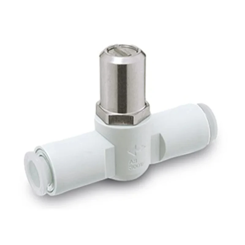 SMC AS200 Series Speed Controller, Inlet Female Threaded R 1/8 in, Outlet Female Push-in R 6 mm AS200