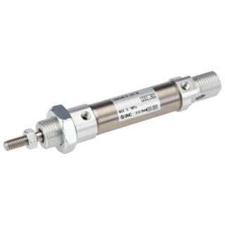 SMC 20 mm Double Acting Cylinder Clevis Mount Aluminium Alloy Body ISO 6432 CD85