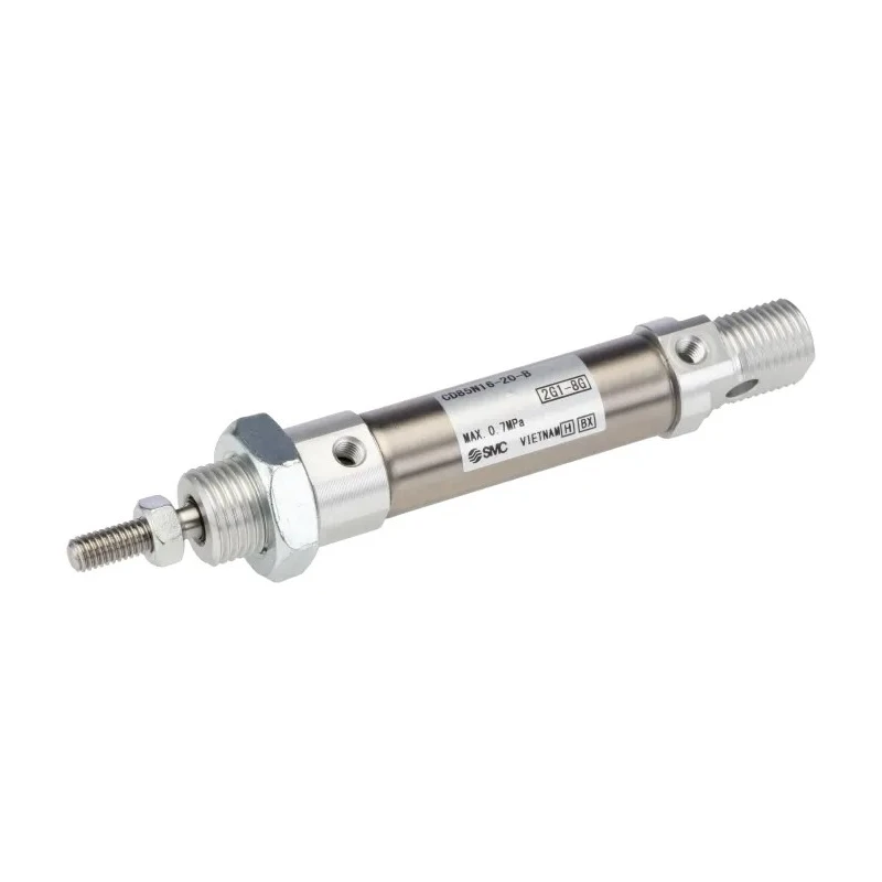 SMC 20 mm Double Acting Cylinder Clevis Mount Aluminium Alloy Body ISO 6432 CD85